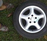 Alu felge 15” rupe 5x112, 4 kom