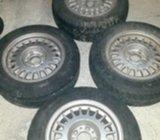 Alu felge 15” rupe 5x120, 4 kom