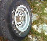 Alu felge 15' rupe 6, 4 kom