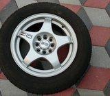 Alu felge 15' rupe 8, 4 kom