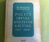 D. Živković, Početak srpske književne kritike