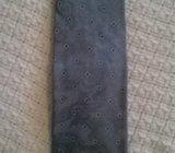 plava svilena kravata