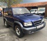 Isuzu Trooper 3.0D DOHC turbo