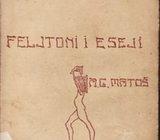A. G. MATOŠ : FELJTONI I ESEJI , 1917. OMOT JEROLIM MIŠE