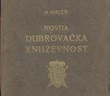 Albert Haler Novija dubrovačka književnost