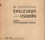 A. LOCHMER : O ENGLESKOM IZGOVORU , SENJ 1906