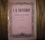 I. B. DUVERNOY ELEMENTARNE ETUDE ZA KLAVIR LADISLAV ŠABAN