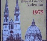 Danica hrvatski katolički kalendar iz 1975 godine + kalendar
