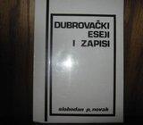 DUBROVAČKI ESEJI I ZAPISI SLOBODAN P. NOVAK