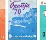 Festival Opatija knjižice s tekstovima i notama lot