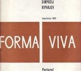 FORMA VIVA - MEĐUNARODNI KIPARSKI SIMPOZIJ - KATALOZI 1962. / 1964