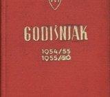 GODIŠNJAK FSJ 1954/55 ,1955/56 - HAJDUK PRVAK VUKAS NAJBOLJI STRIJELAC