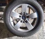 Alu felge 16' rupe 5x120, 4 kom. BMW E60 E39 ZIMSKE GUME KAO NOVE