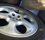 Alu felge 16” rupe 5x98, 4 kom. alfa 147 156 gt gtv