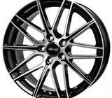 Alu felge 17' rupe 4x108, BROCK B24 SGVP