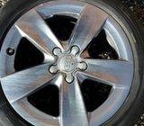 Alu felge 17” rupe 5, 4 kom