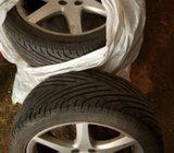 Alu felge 17” rupe 5, 4 kom