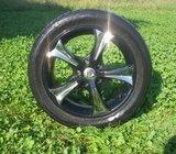 Alu felge 17' rupe 5, 4 kom