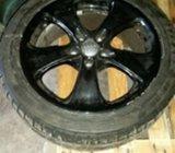 Alu felge 17” rupe 5, 4 kom