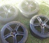 Alu felge 17' rupe 5x100, 4 kom