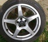 Alu felge 17” rupe 5x100, 4 kom