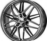 Alu felge 17' rupe 5x105, BROCK B28 SGVP