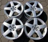 Alu felge 17' rupe 5x108, 4 kom.orig peugoet