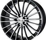 Alu felge 17' rupe 5x108, BROCK B24 SGVP