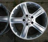Alu felge 17' rupe 5x112, 4 kom.MERCEDES 2800 KUNA