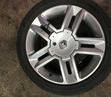 Alu felge 17' rupe 5x112, 4 kom za renault