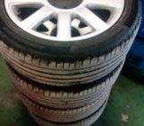 Alu felge 17” rupe 5x112, 4 kom
