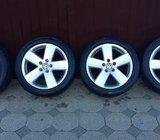 Alu felge 17' rupe 5x112, 4 kom. passat 3c