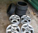 Alu felge 17” rupe 5x114.3, 4 kom