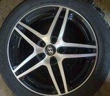 Alu felge 17' rupe 5x114.3, 4 kom. zamjena za 5x112