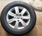 Alu felge 17' rupe 5x120, 4 kom. + 4 kom. Pirelli Scorpion ICE & SNOW