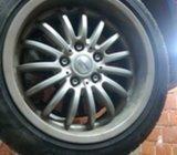 Alu felge 17' rupe 5x120, 3 kom