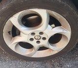 Alu felge 17' rupe 5x98, 4 kom