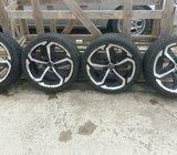 Alu felge 18” rupe 5, 4 kom. Dotz Hanzo