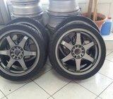 Alu felge 18” rupe 5x114,3, 4 kom