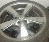 Alu felge i gume18” rupe 5x120 bmw 3,5 499€