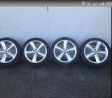 Audi alu felge18” rupe 5x112, 4 kom. Dot.2014!!!!!