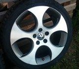 Alu felge 18' rupe 5x112, 4 kom. ORIGINAL GTI