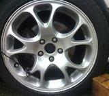 Alu felge 18' rupe 5x112, 4 kom. prednje245 40 18..zadnje 265 35 18