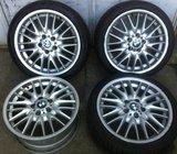 bmw felge m3 e46 18 coli + 2 nove gume
