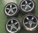 Alu felge 19 SPATH 5X108 rupa, 4 kom
