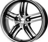 Alu felge 19' rupe 5x114.3, BROCK B27 SGVP