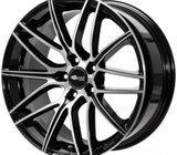 Alu felge 19' rupe 5x114.3, BROCK B34 SGVP
