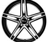 Alu felge 19' rupe 5x115, BROCK B33 SGVP