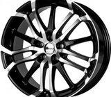 Alu felge 19' rupe 5x115, BROCK B26 SGVP
