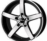 Alu felge 19' rupe 5x115, BROCK B35 SMVP